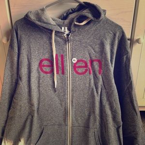 Brand New Ellen DeGeneres hoodie Cure Cancer
